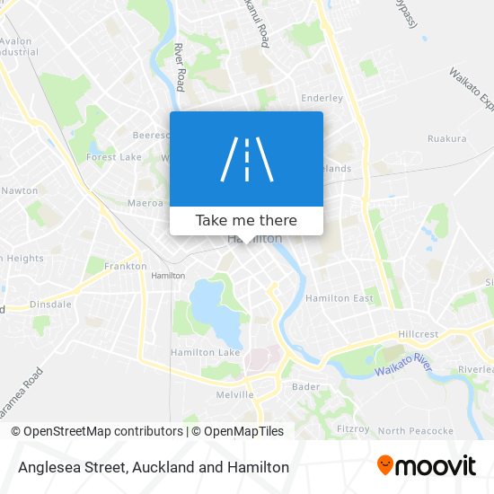 Anglesea Street map