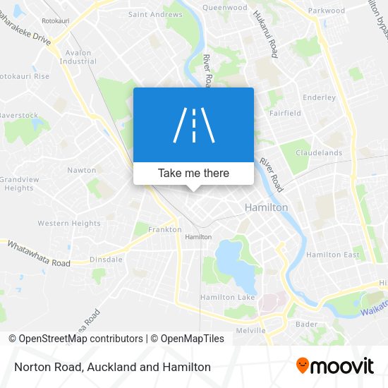 Norton Road map