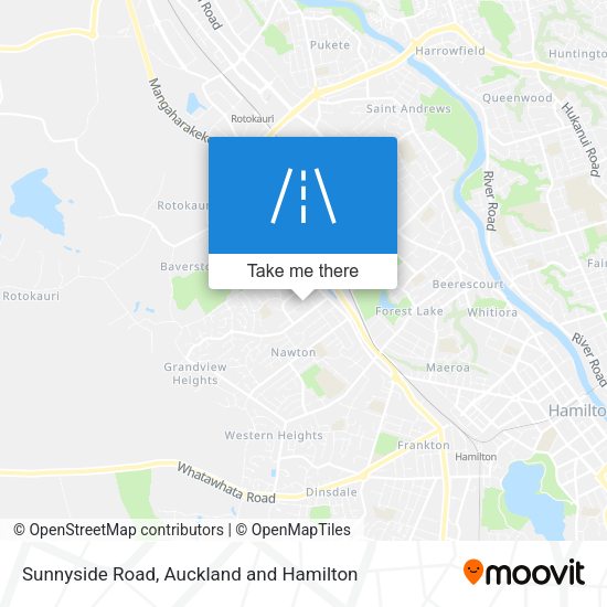 Sunnyside Road map