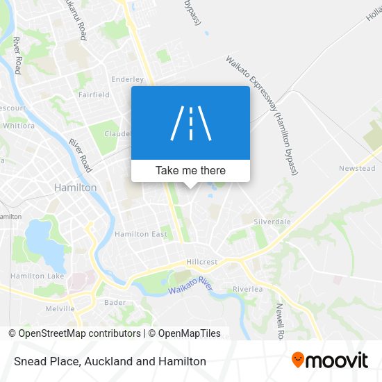 Snead Place map