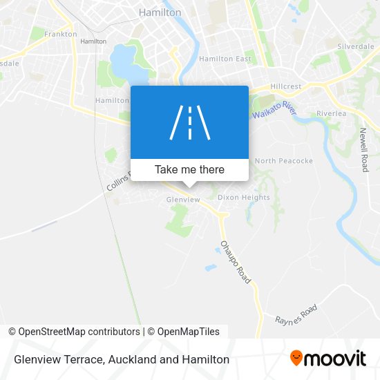 Glenview Terrace map