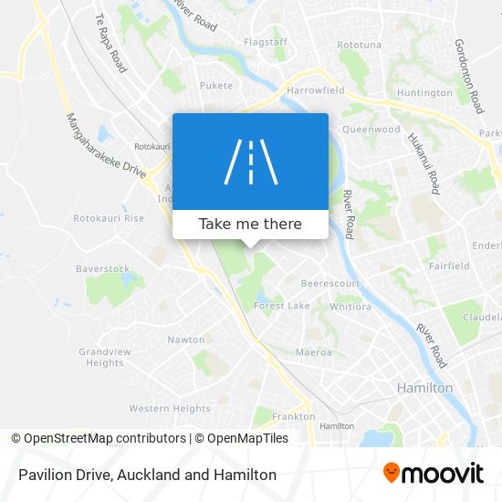 Pavilion Drive map