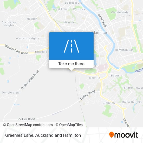 Greenlea Lane map