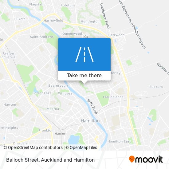 Balloch Street map