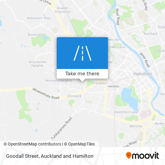 Goodall Street map