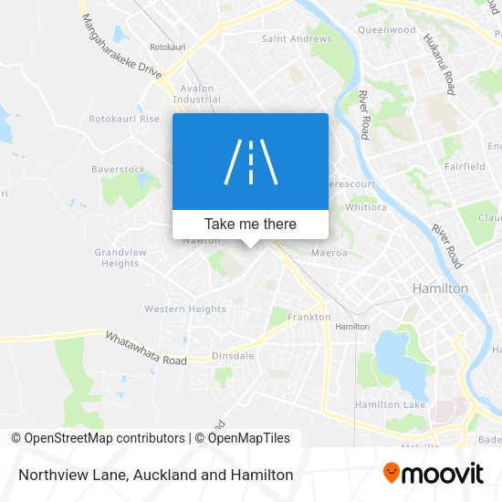 Northview Lane map