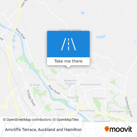 Arncliffe Terrace map