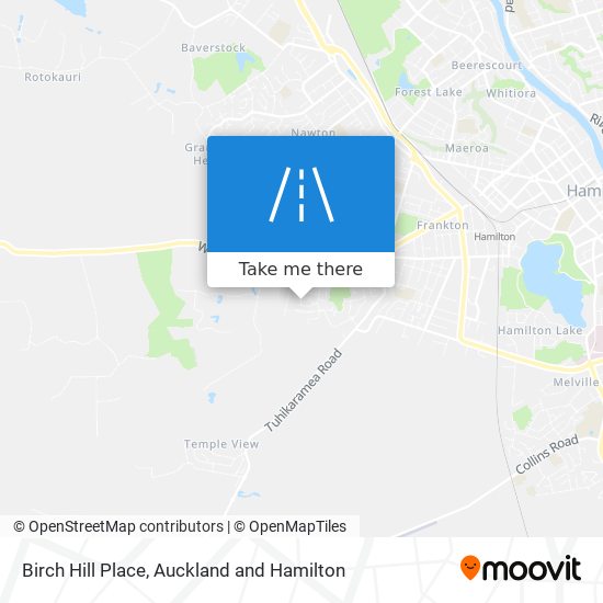 Birch Hill Place map