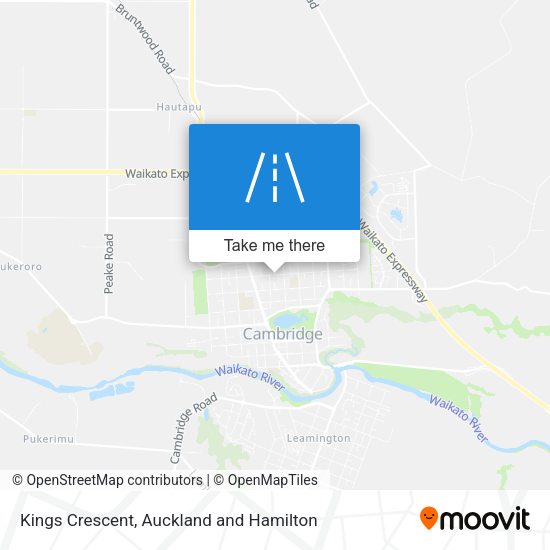 Kings Crescent map