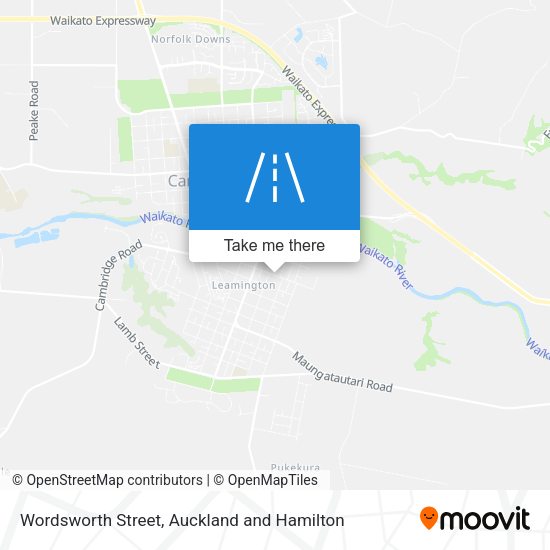 Wordsworth Street map