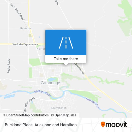 Buckland Place map