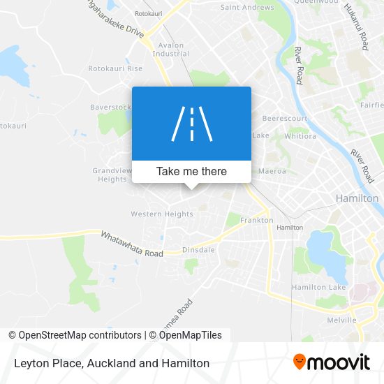 Leyton Place map