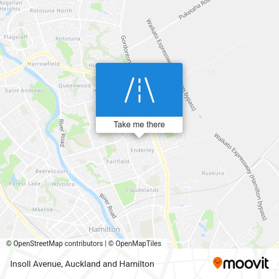 Insoll Avenue map