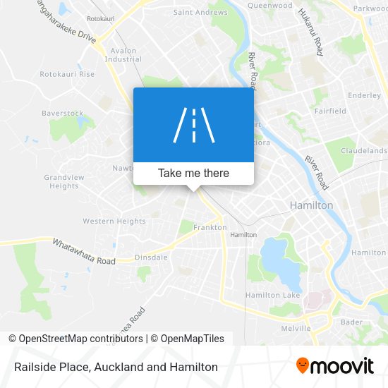 Railside Place map