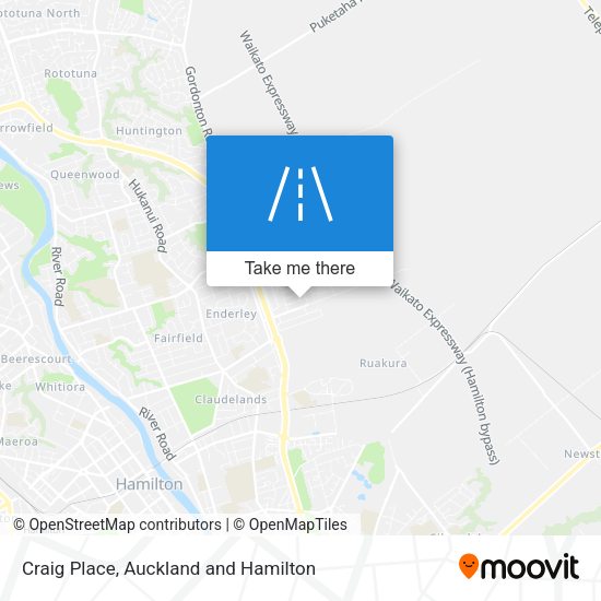 Craig Place map
