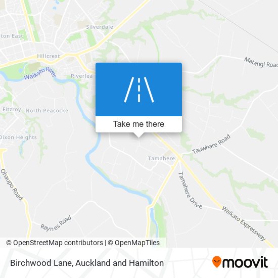 Birchwood Lane map