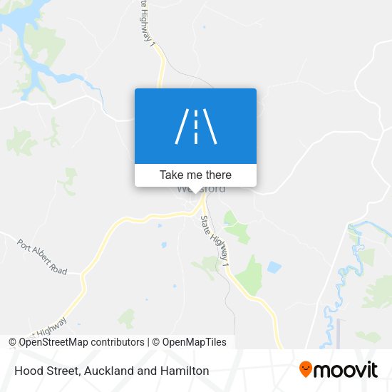 Hood Street map