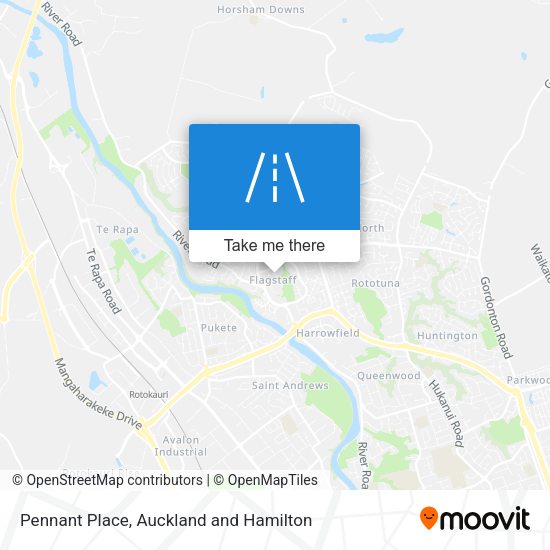 Pennant Place map