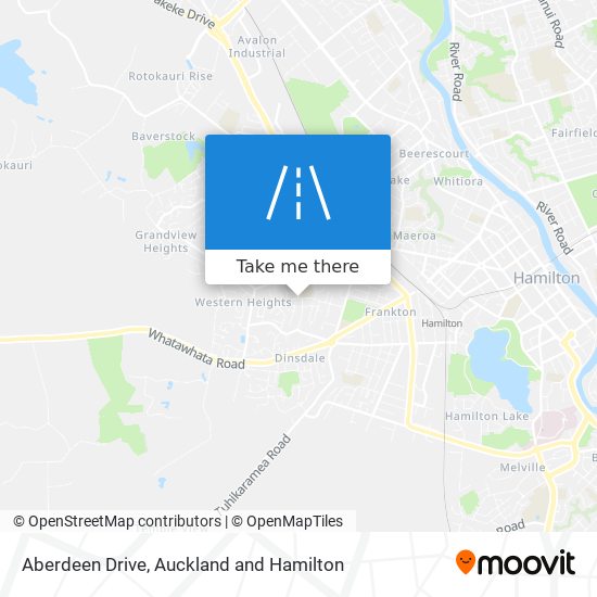 Aberdeen Drive map