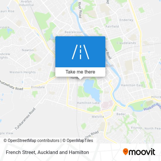 French Street map