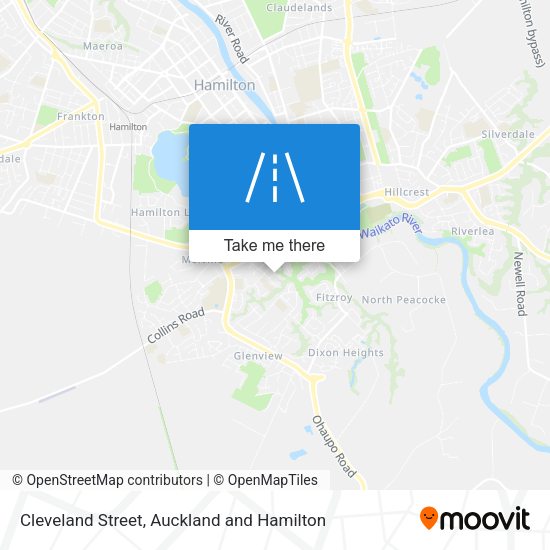 Cleveland Street map