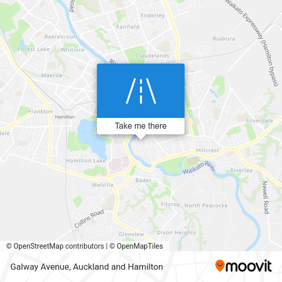 Galway Avenue map