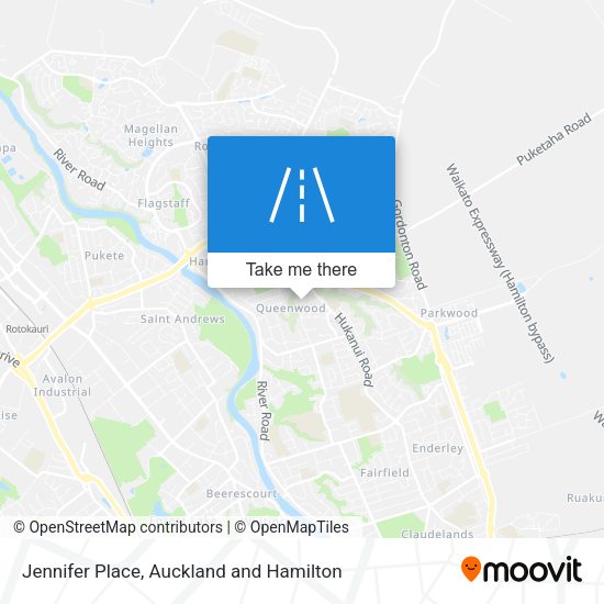 Jennifer Place map