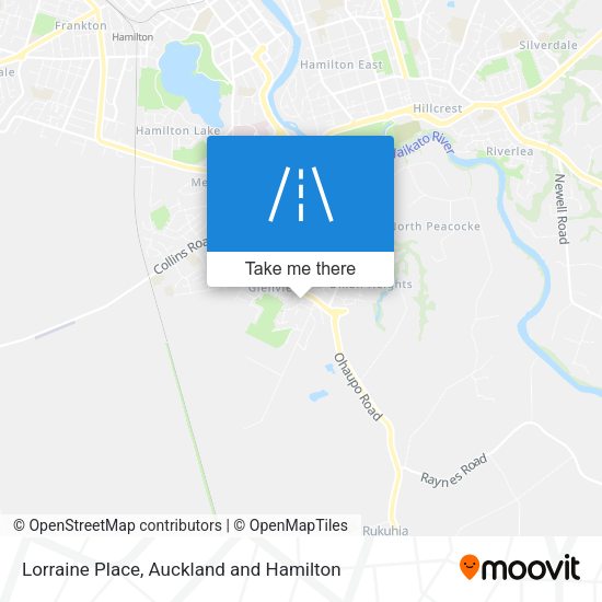 Lorraine Place map
