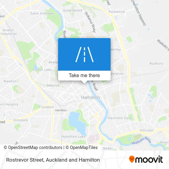 Rostrevor Street map