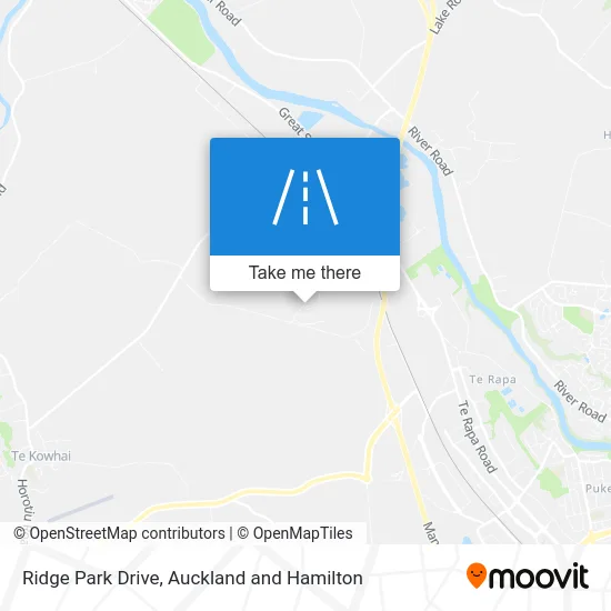 Ridge Park Drive map