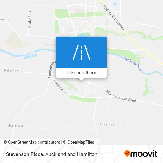 Stevenson Place map
