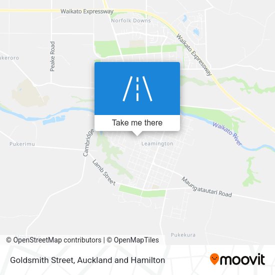 Goldsmith Street map