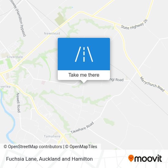 Fuchsia Lane map