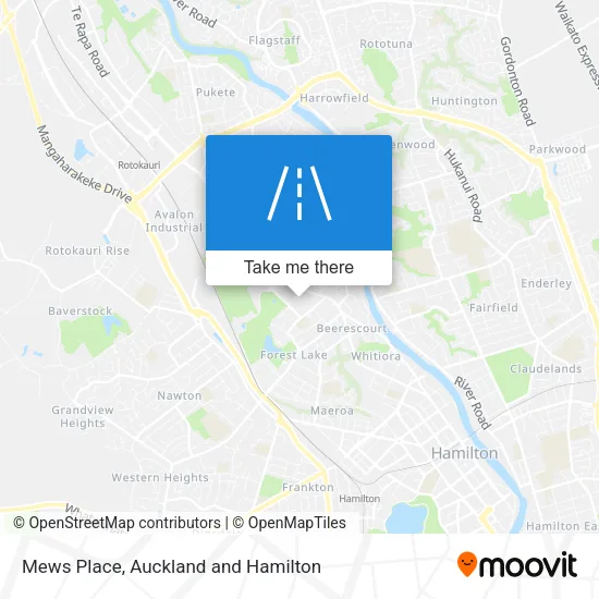 Mews Place map