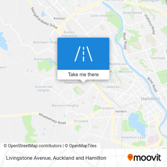 Livingstone Avenue map