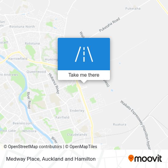 Medway Place map