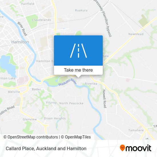 Callard Place map