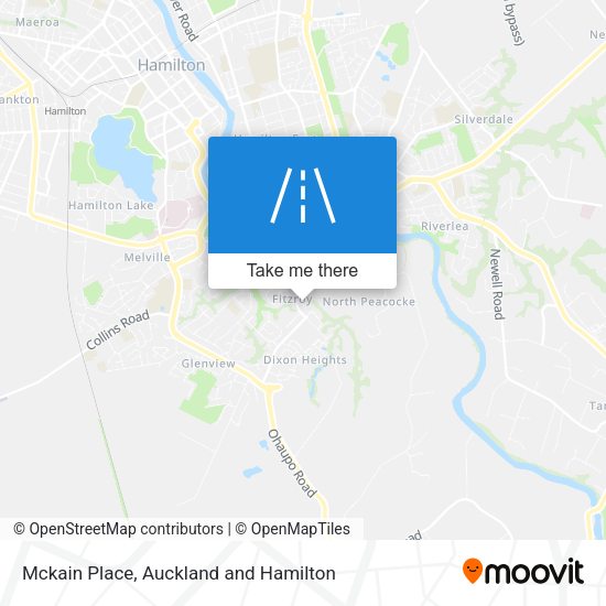 Mckain Place map