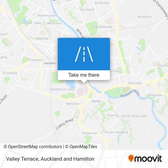 Valley Terrace map