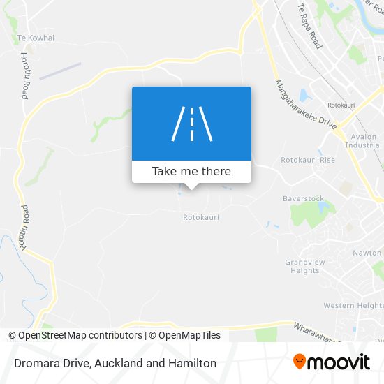Dromara Drive map