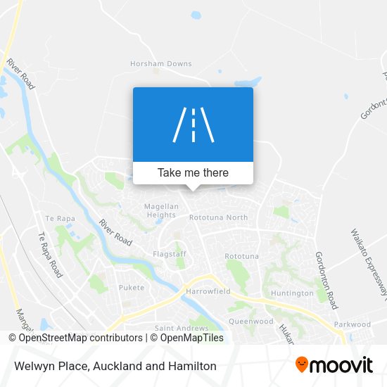 Welwyn Place map