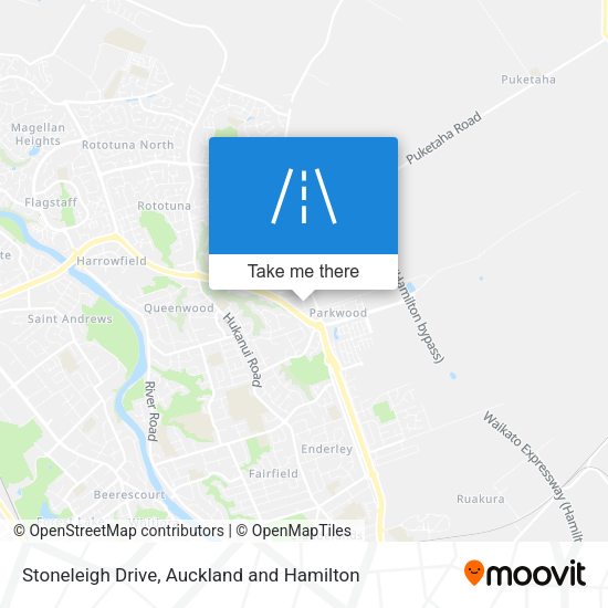 Stoneleigh Drive map