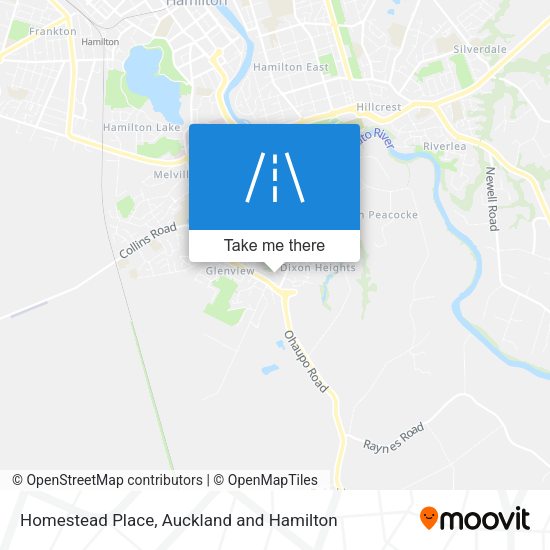 Homestead Place map