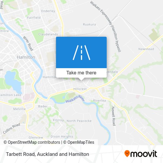 Tarbett Road map