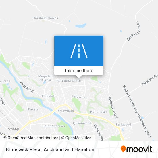 Brunswick Place map