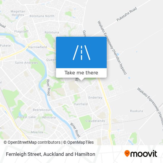 Fernleigh Street map