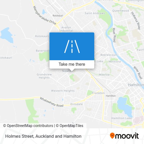 Holmes Street map