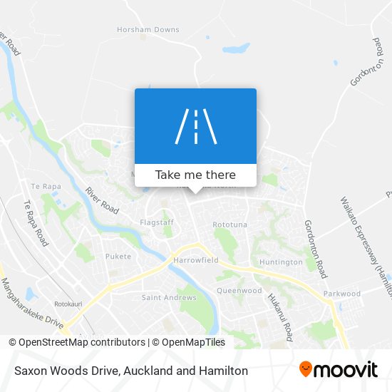 Saxon Woods Drive map