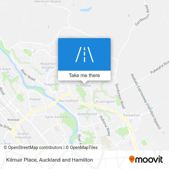 Kilmuir Place map