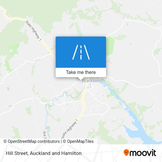 Hill Street map